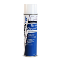 Abrillantador de neumáticos Globaltec 500ml, negro intenso con protección UV