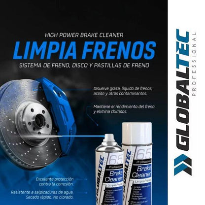 Limpia Frenos - GLOBALTEC PROFESSIONAL