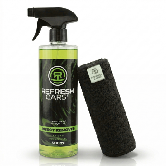 Limpiador de mosquitos Refresh Cars — Disuelve insectos sin frotar fuerte
