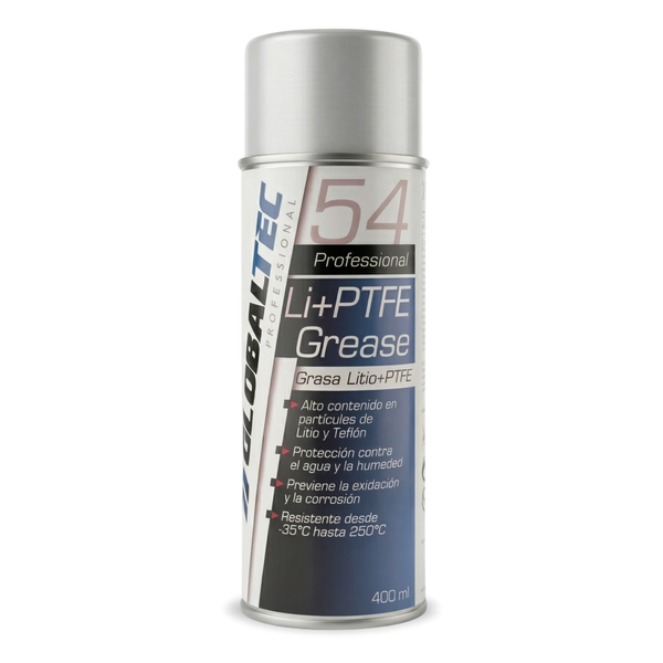 Grasa de litio con PTFE en spray 400 ml — Lubricación duradera de alto rendimiento