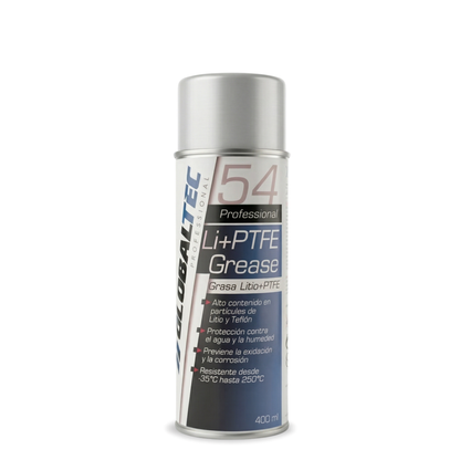 Grasa de litio con PTFE en spray Globaltec — Lubricación duradera de alto rendimiento