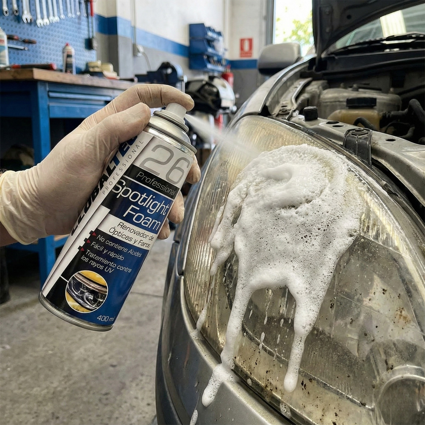 Renovador de Ópticas y Faros